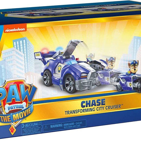 Paw Patrol Toys Paw Patrol Chase 2in Transforming Movie City
